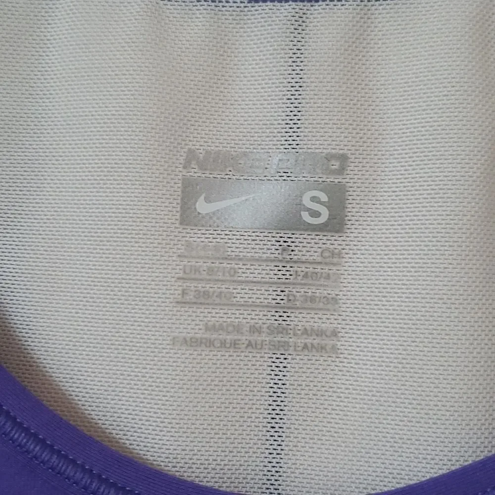 NIKE DRI-FIT, NIKE PRO, TANK, Size S, NWOT!